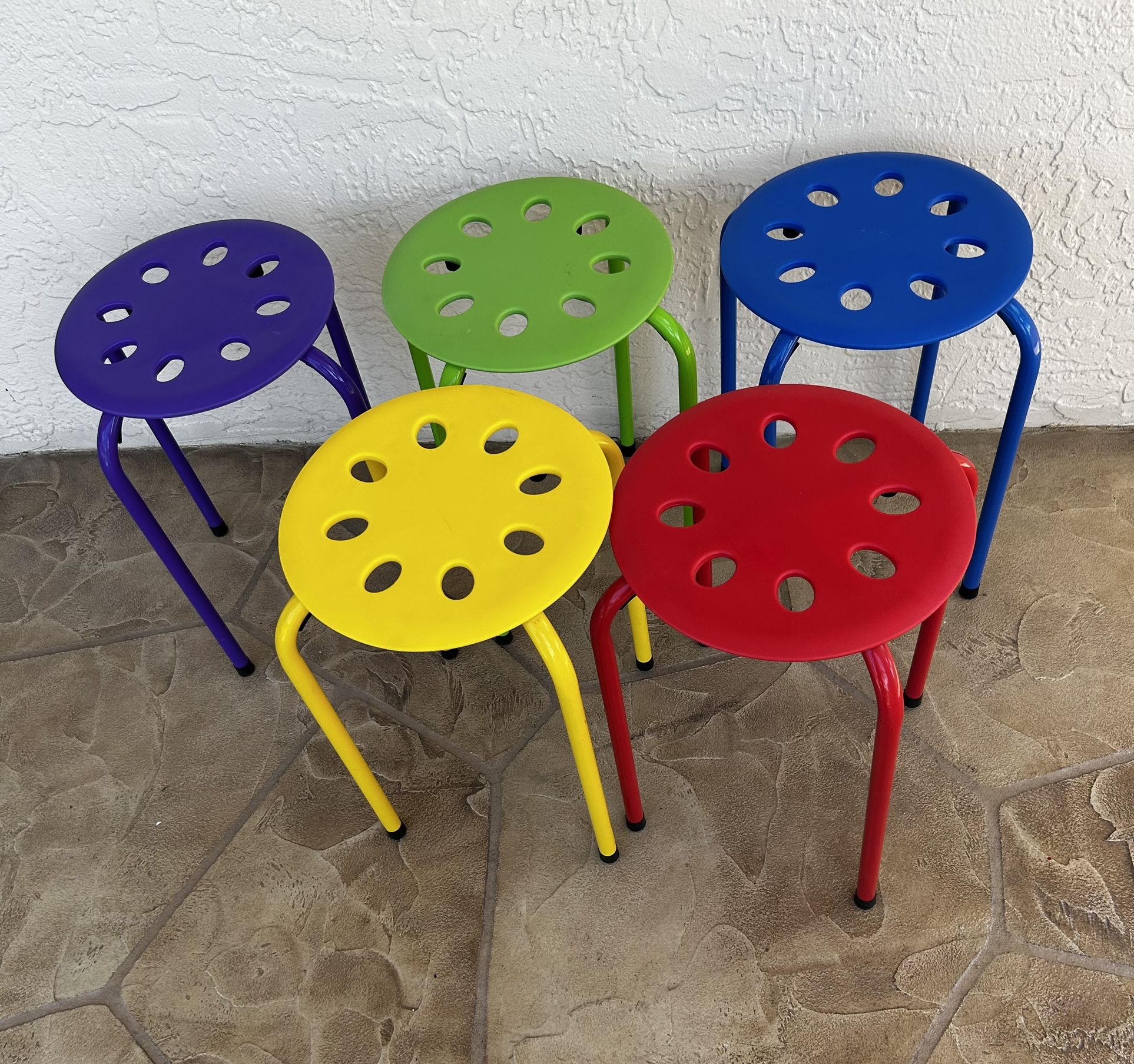 Norwood Commercial Furniture Stacking Stools for Kids and Adults