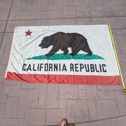 California Republic State Flag Large