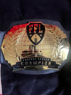 Trophy smack Fantasy Football belt