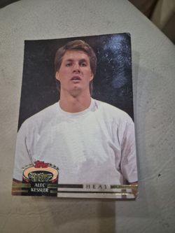Topps Stadium Club Alec Kessler Heat Basketball Card