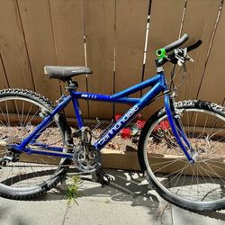 Small Cannondale mountain bike