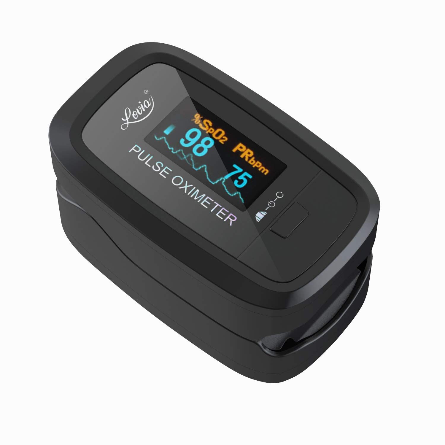 Pulse Oximeter Fingertip, Blood Oxygen Saturation Monitor