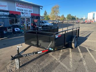 2026 Eagle Trailer 6X12 FALCON ATV UTILITY ATV Single Axle
