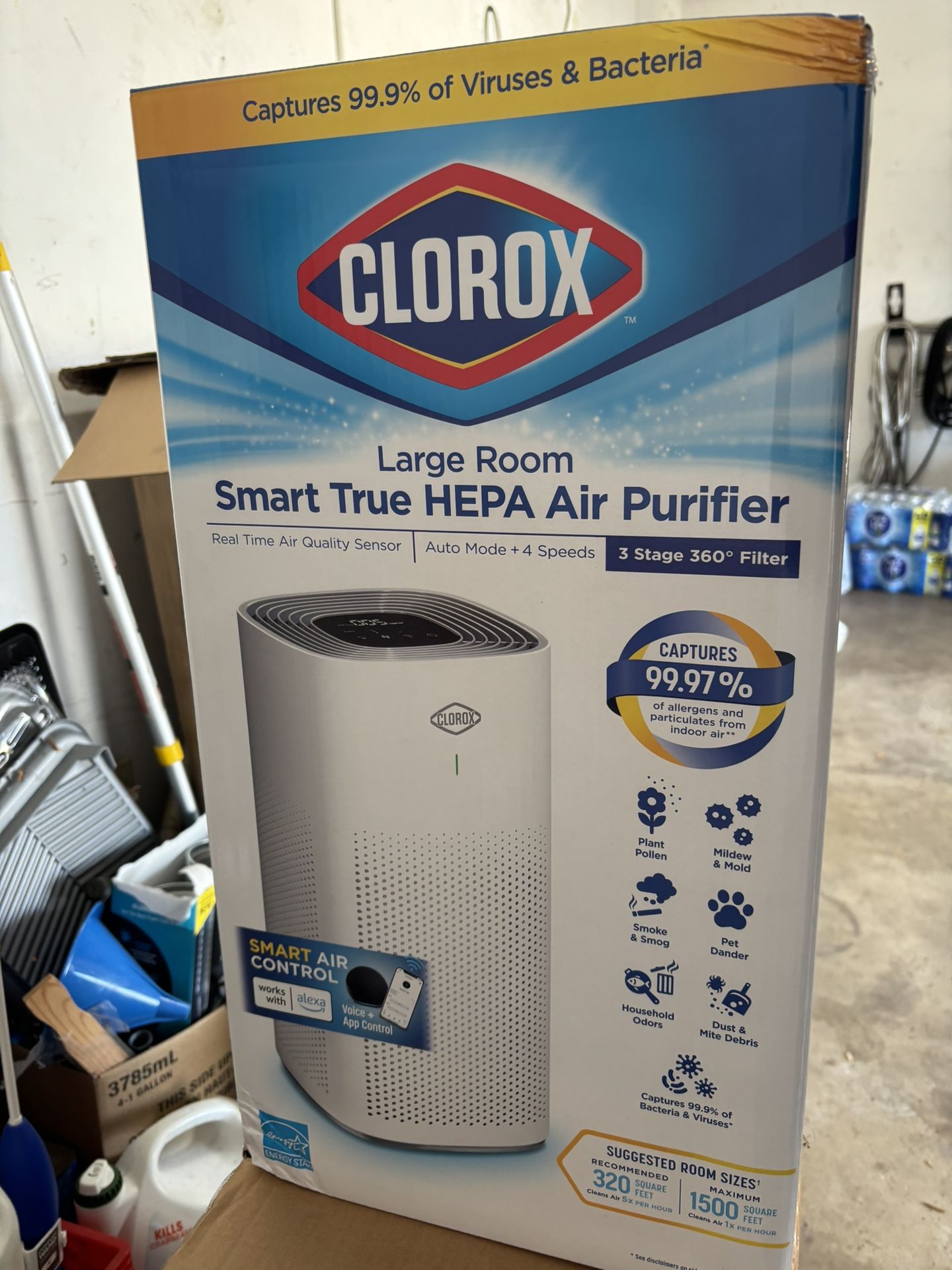 Large Room Smart True HEPA air purifier