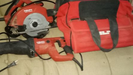 Used Circular Saw Once Sawzall Brand New Comes With Bag