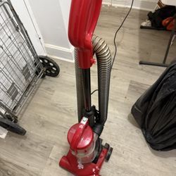 Red Dirt Devil Upright Vacuum Cleaner