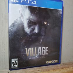 PS4 Resident Evil VILLAGE 