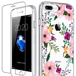 Giika iPhone 7 Plus /8 Case With Screen protector combo