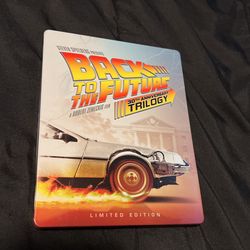 Back To The Future Trilogy Blu Ray Steelbook 
