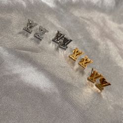 Small Designer LV  Studs 