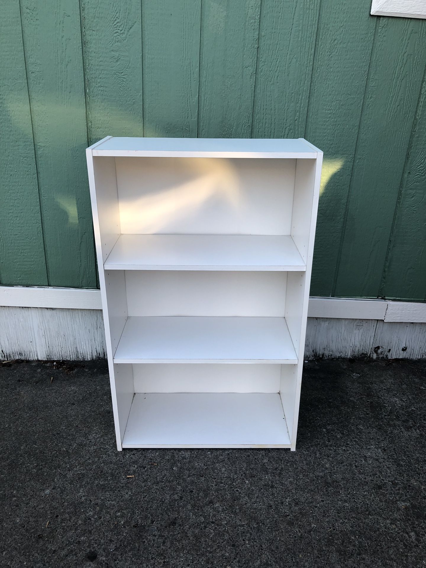 Smaller White Bookcase