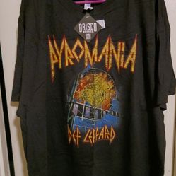 New Def Leppard Pyromania Men's 3x 