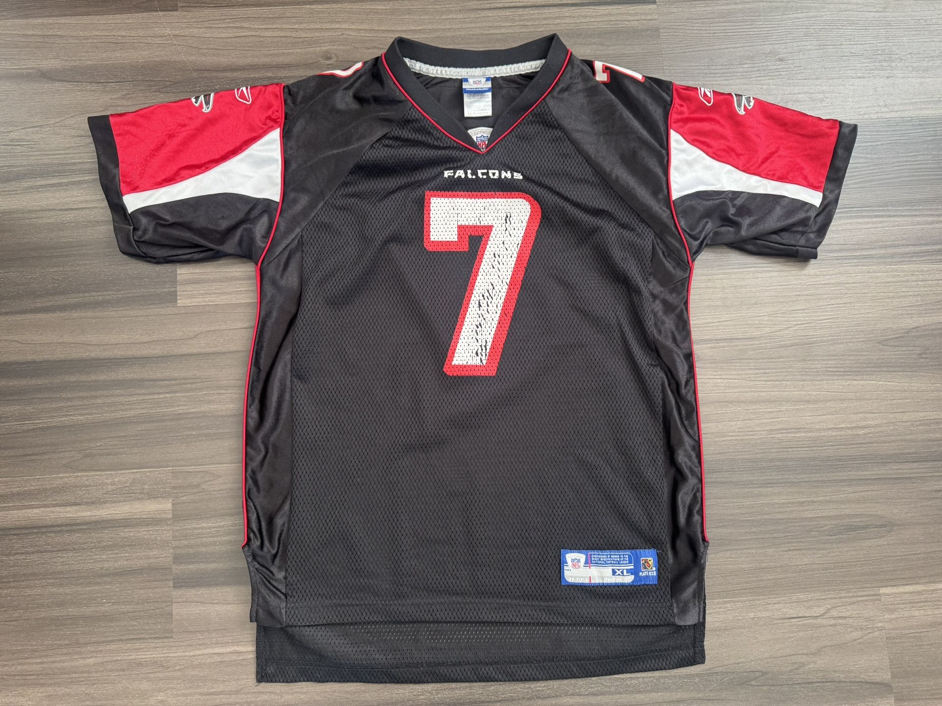 Vintage Reebok Atlanta Falcons NFL Michael Vick #7 Football Jersey Youth Sz XL