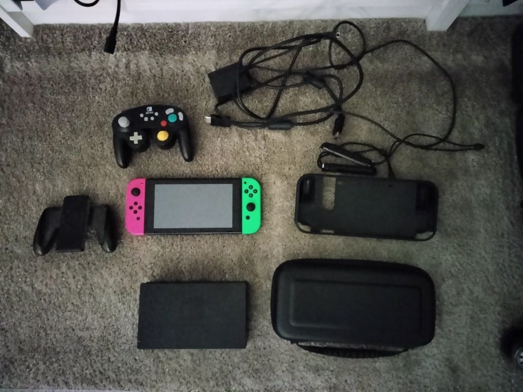 Nintendo Switch Original Gaming Console + Accessories