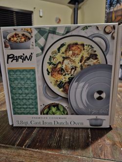 New 3.8 qt Cast Iron Dutch Oven