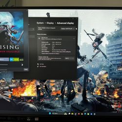 Lenovo Y27Q-20 27” 1440p IPS 165 Hz - With Additional Monitor Arm