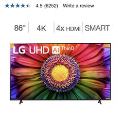 LG 86" Class - UR8000 Series - 4K UHD LED TV