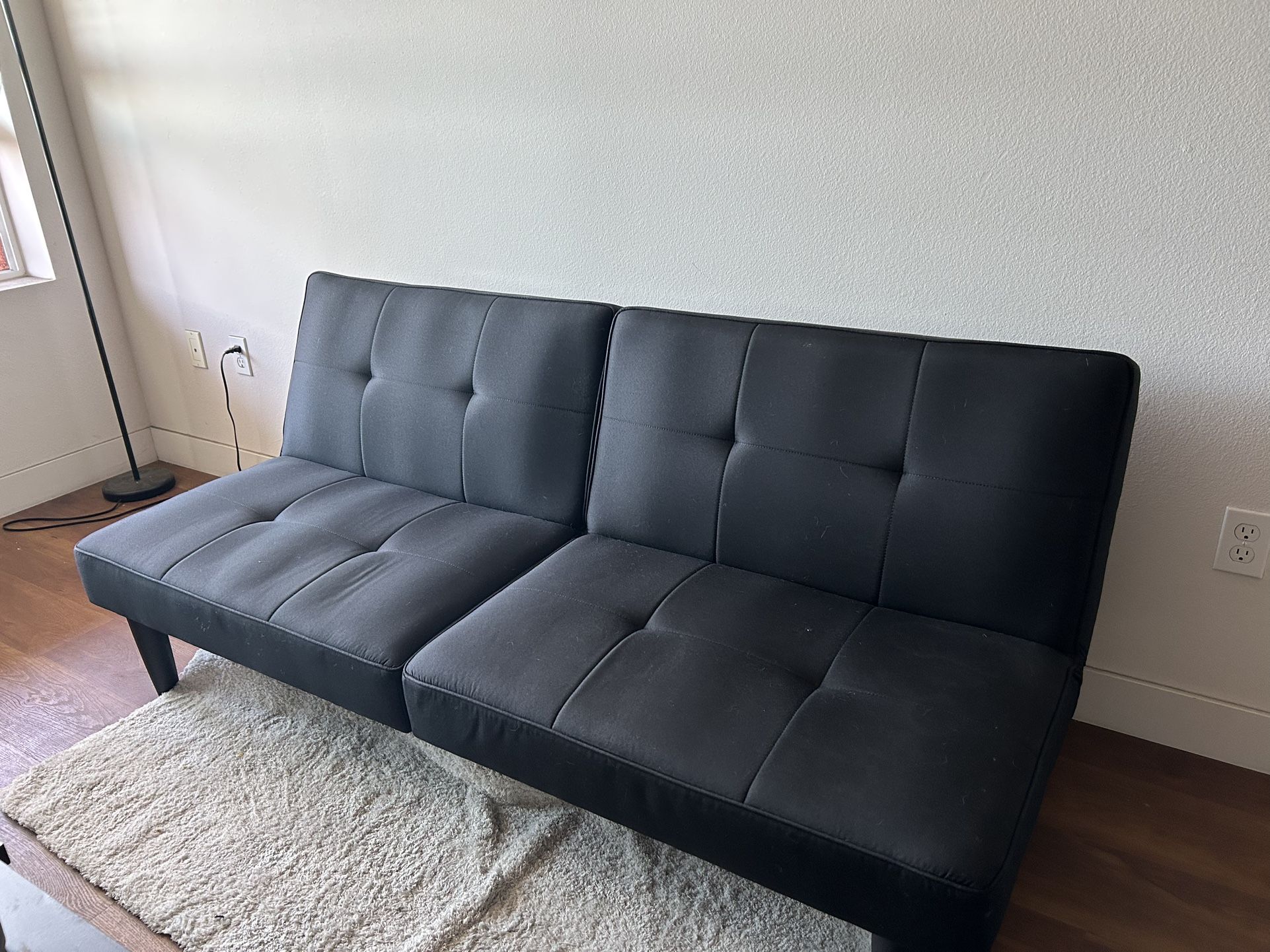 Sofa Bed Black (adjustable)