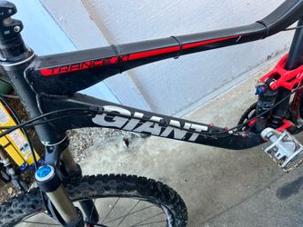 Giant trance x 1 mountain bike large 5’10 to 6’1