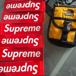3 FOR 5 $ SUPREME STICKERS ORIGINIAL