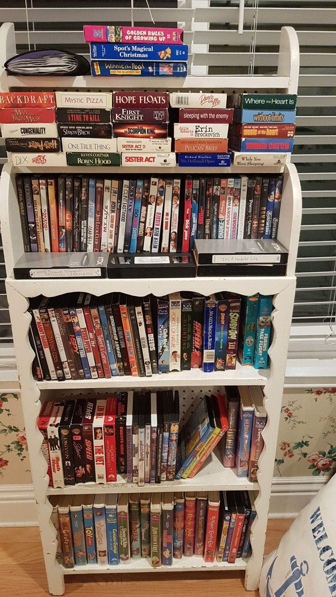 VHS and DVDs For Sale