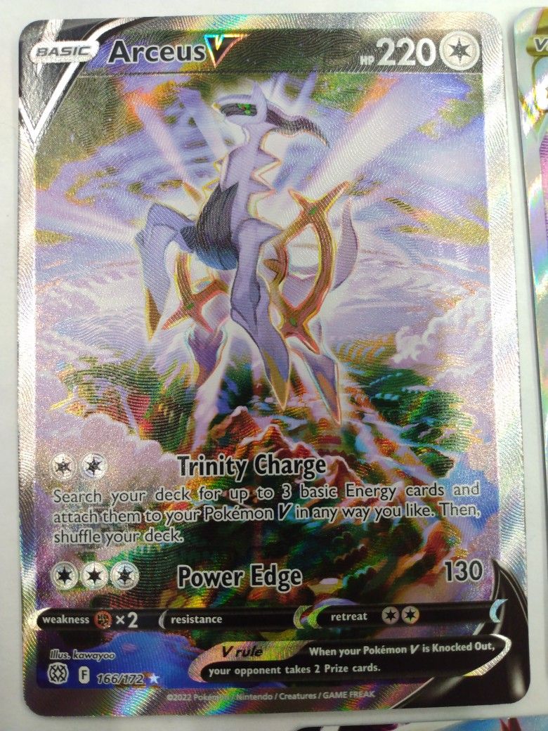 Rare Pokemon cards - Arceus V Alt Art for Sale in Lynnwood, WA - OfferUp