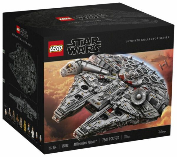 lego millennium falcon 75192