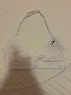 White Gymshark Sports Bra