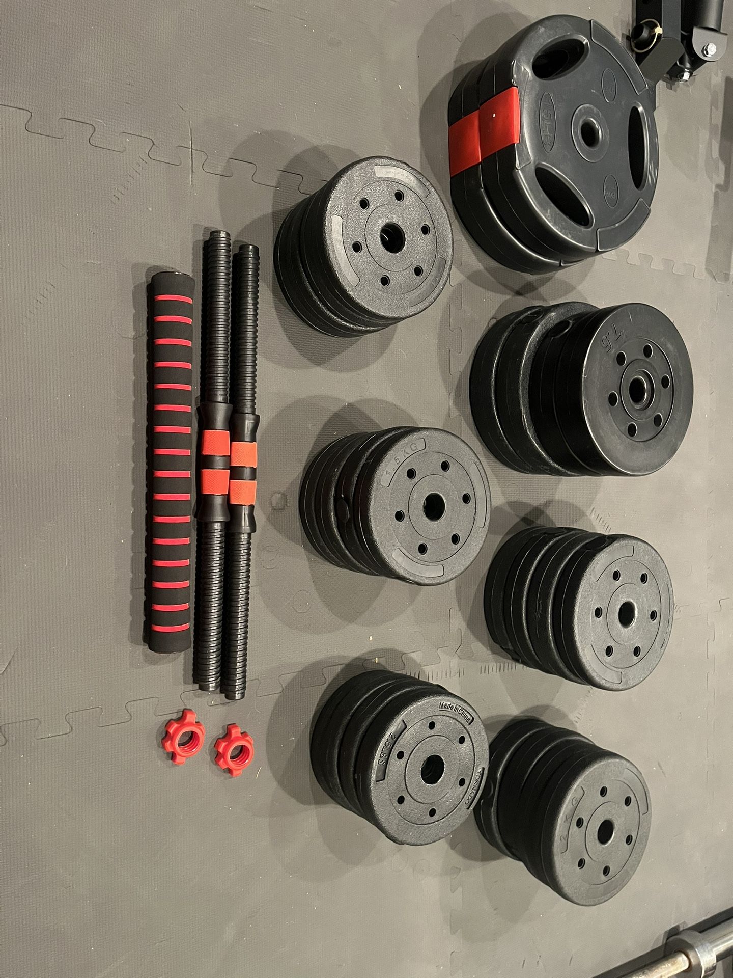 Adjustments Dumbbells 134LBS