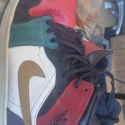 Nike Air Jordan 1 Mid Multi Color