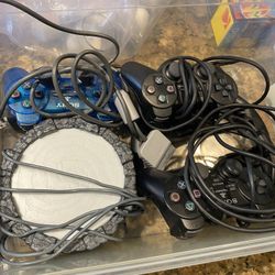 PlayStation 2 And 3 Controllers 