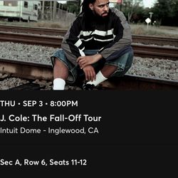 J. Cole: The Fall-Off Tour Tickets