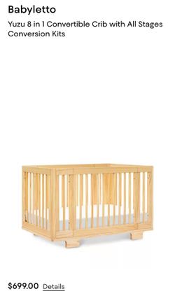 Babyletto Yuzu 8-in-1 Convertible Crib