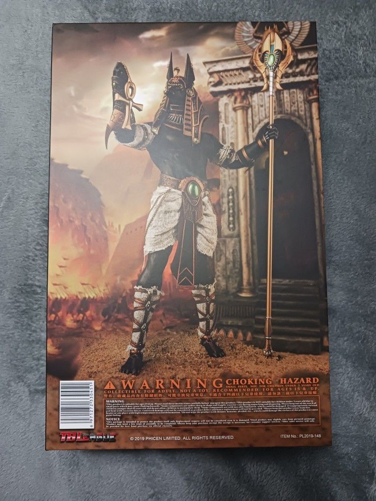 Anubis Figure TB League Phicen 1/6 Scale (LIKE NEW! Used for Pics ONLY)