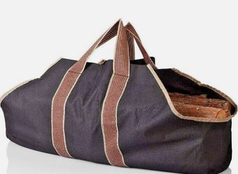 HO8 Firewood CARIER Bags, Brown