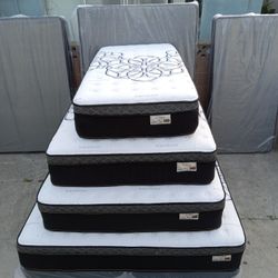 🟪queen Size Mattress Pillow Top 12" Thick 