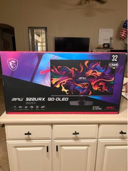 Brand New MSI MPG 322URX QD-OLED 32” 4K 240Hz Gaming Monitor