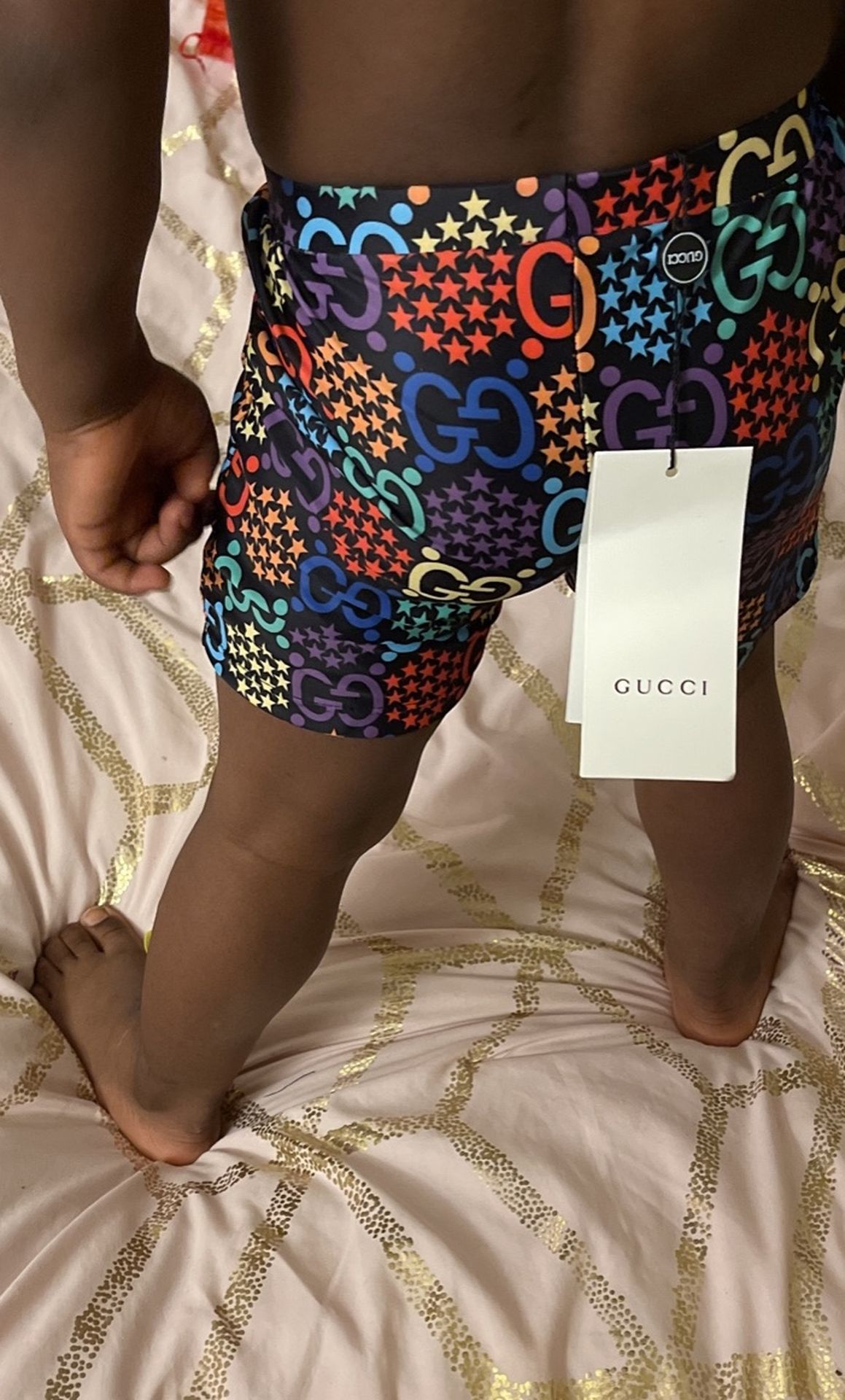 Boys Gucci Swim Fits Ages 3& 4 Brand New Swim Shorts