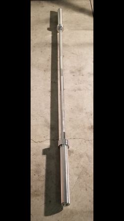 Olympic bar 7ft 45lbs