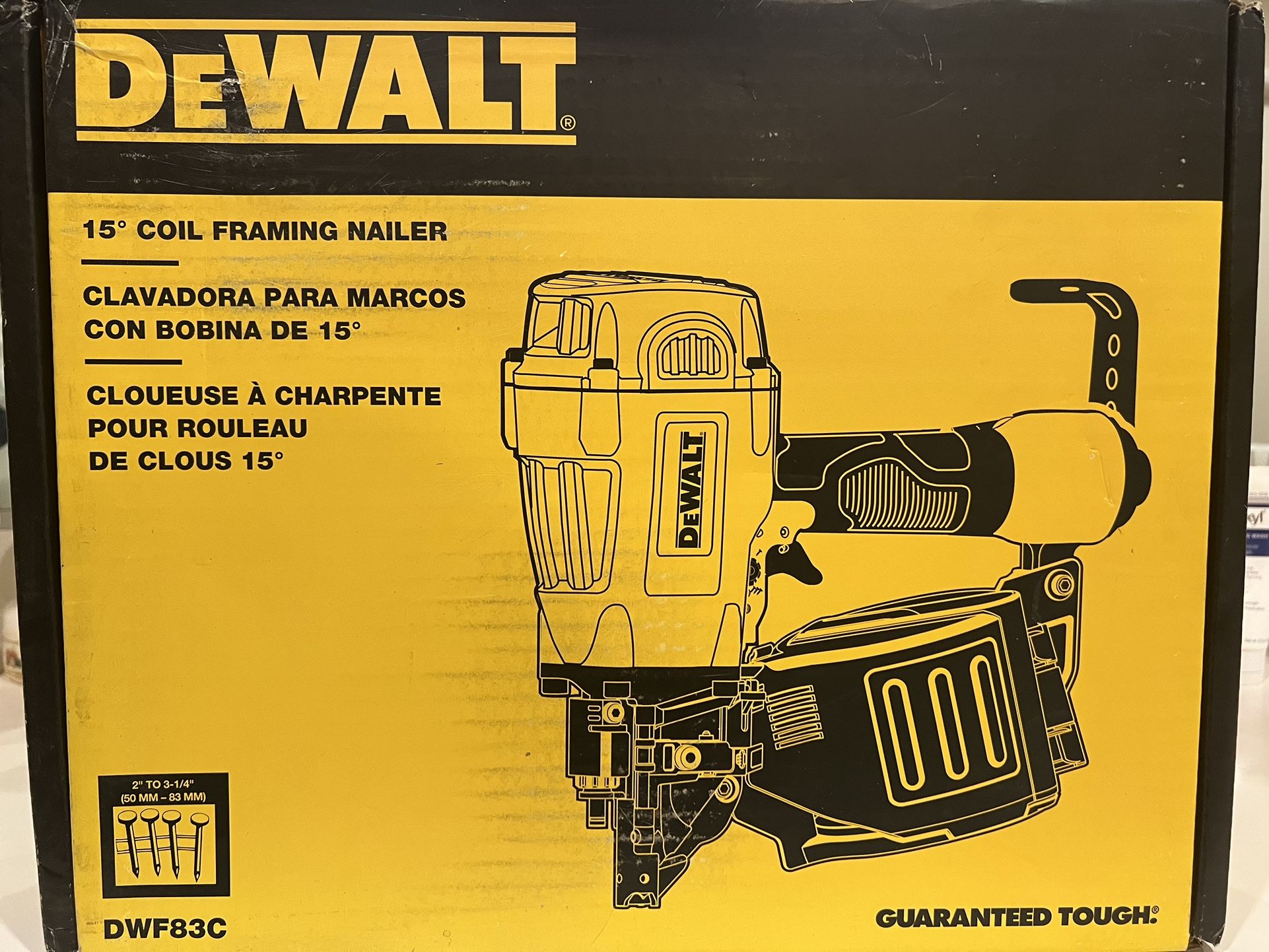 Dewalt 15 Framing Nailer