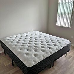 💥 Brand New Comfortable Mattress + Box Spring | King Queen Full Twin | Delivery & Pickup Available