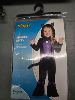 Spirit Spooky Kitty Toddler Halloween Costume Pumpkin Halloween costume