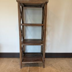 2 Matching Wood shelf