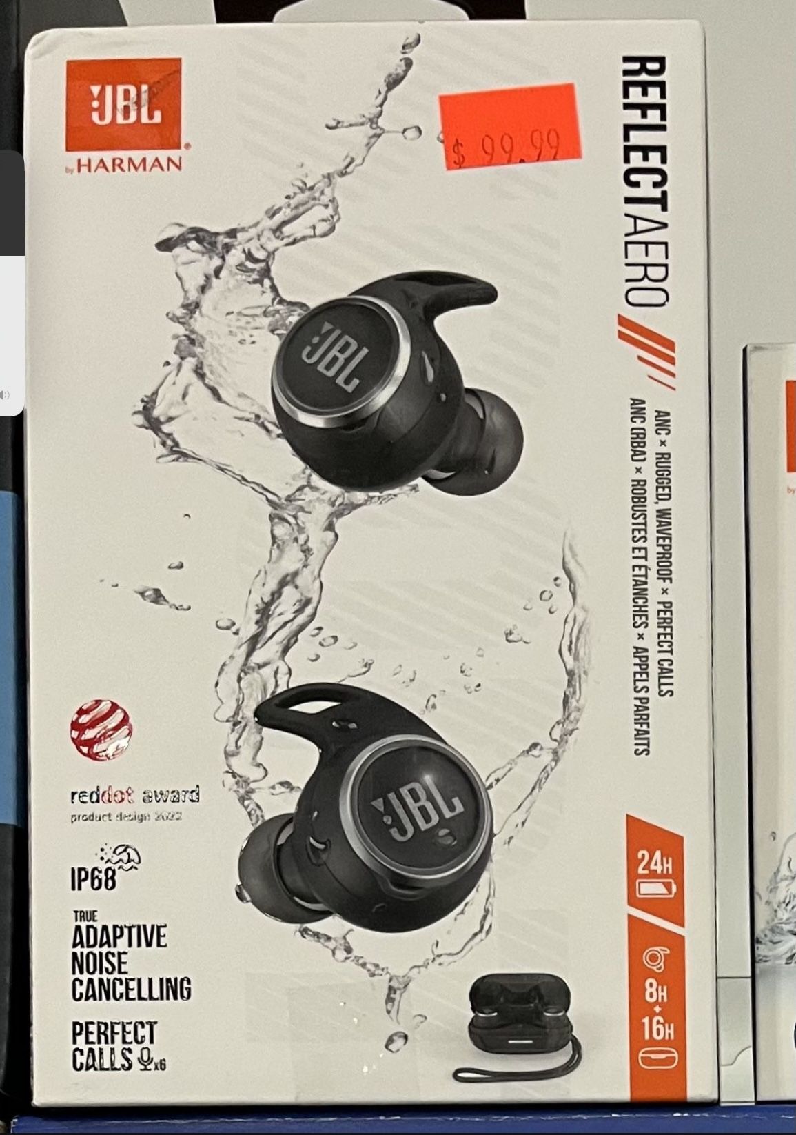 JBL Reflect Aero True Wireless Earbuds with Adaptive Noise Cancelling $89.99