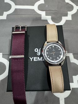 Yema Urban Field Black Dial (beads of rice bracelet)