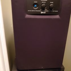 Powered Yamaha Subwoofer YST SW-40