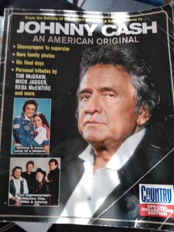 JOHNNY CASH MAGAZINE$10.00