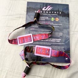 Dreamstate Insomniac Saturday VIP Wristbands