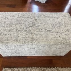 Storage Bench And Small Stool