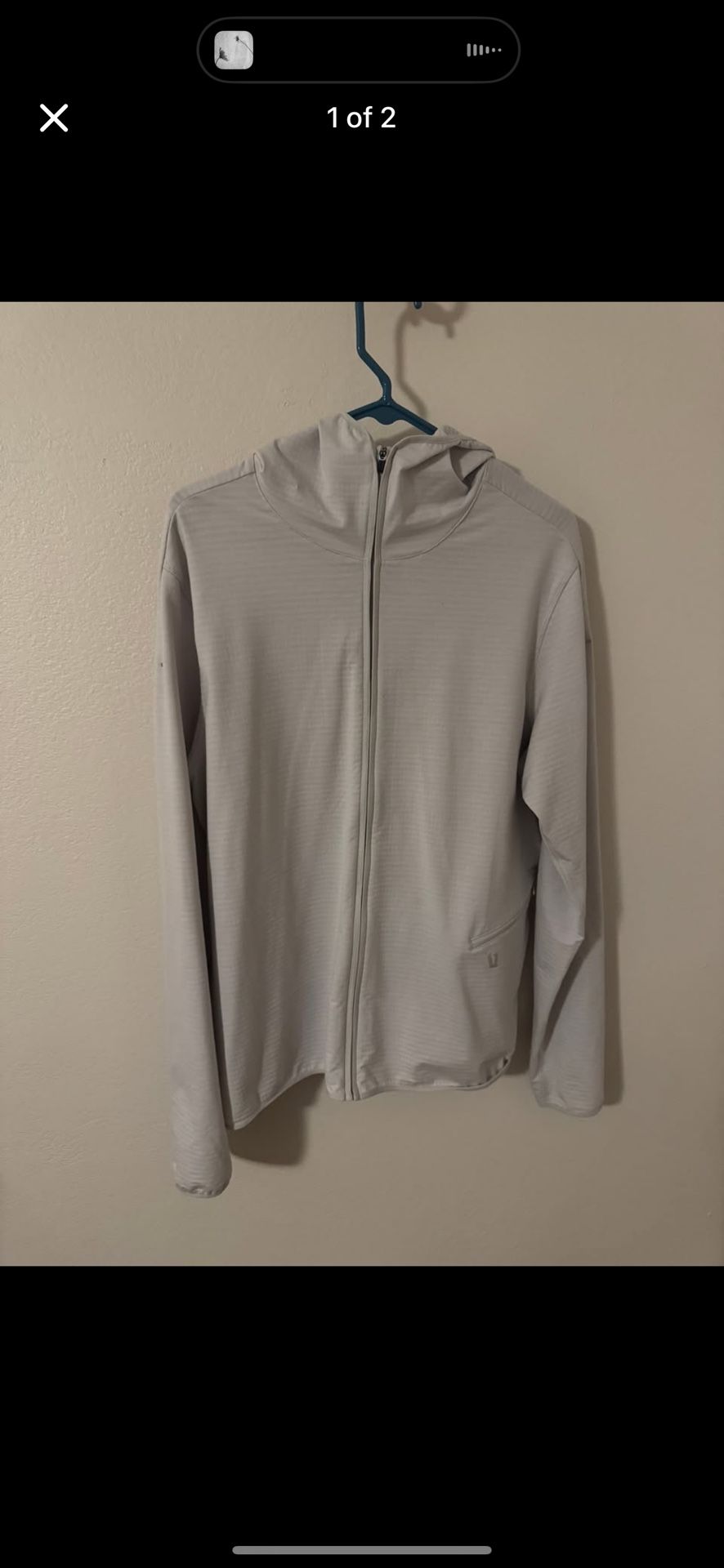 Vuori Power Grid Full Zip Jacket Men’s Large